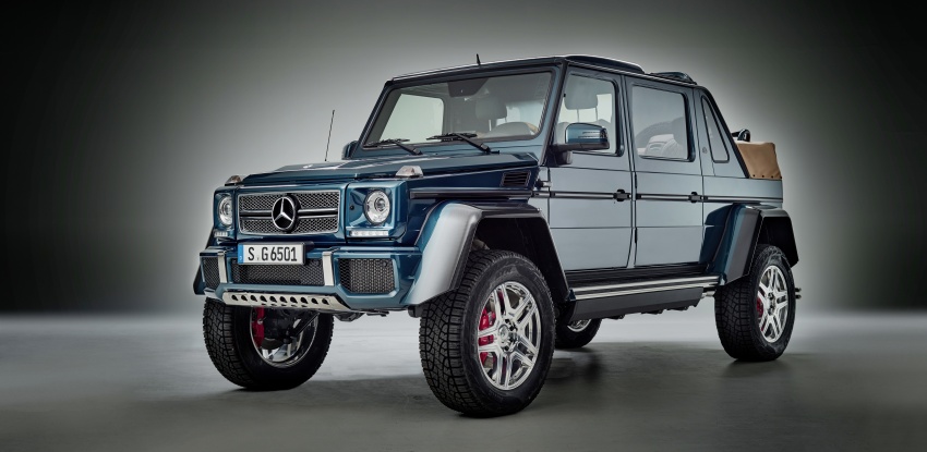 Mercedes-Maybach G650 Landaulet revealed – open-top, off-road luxury with S-Class rear seats, AMG V12 614332