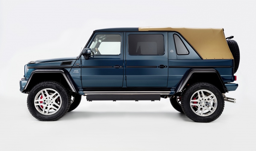 Mercedes-Maybach G650 Landaulet revealed – open-top, off-road luxury with S-Class rear seats, AMG V12 614334