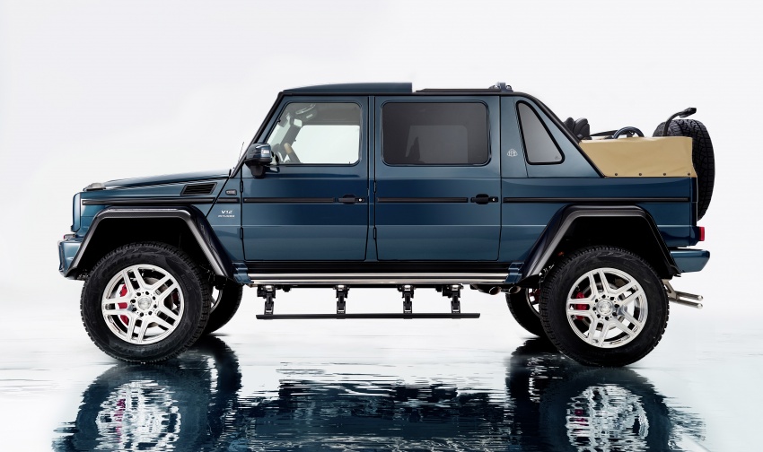 Mercedes-Maybach G650 Landaulet revealed – open-top, off-road luxury with S-Class rear seats, AMG V12 614338