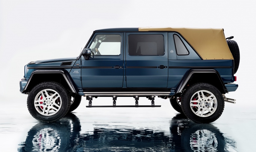Mercedes-Maybach G650 Landaulet revealed – open-top, off-road luxury with S-Class rear seats, AMG V12 614339