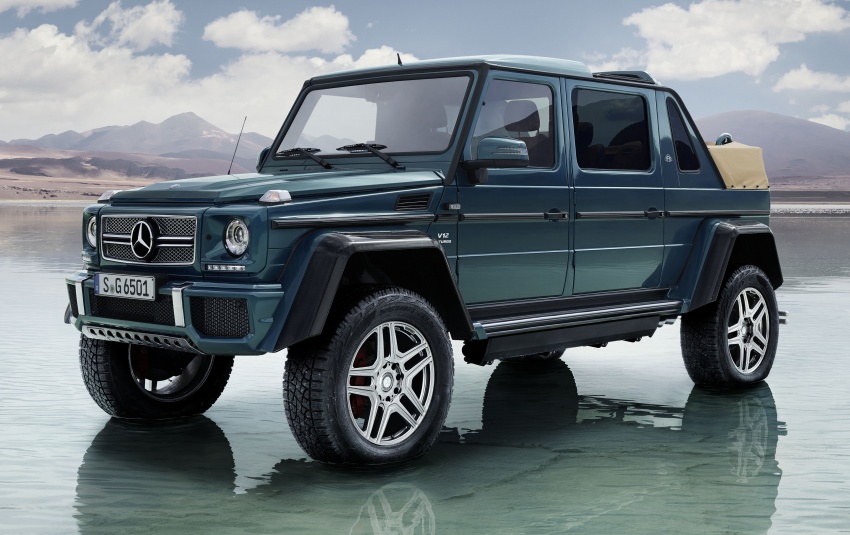 Mercedes-Maybach G650 Landaulet – G-Wagen V12 AMG dengan tempat duduk belakang mewah S-Class 614685