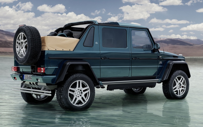 Mercedes-Maybach G650 Landaulet revealed – open-top, off-road luxury with S-Class rear seats, AMG V12 614344