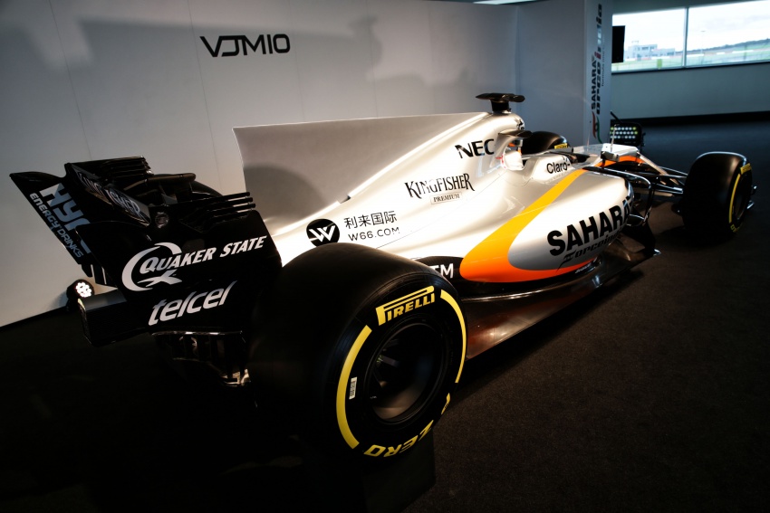 Force India unveils its 2017 Formula 1 car – the VJM10 619911