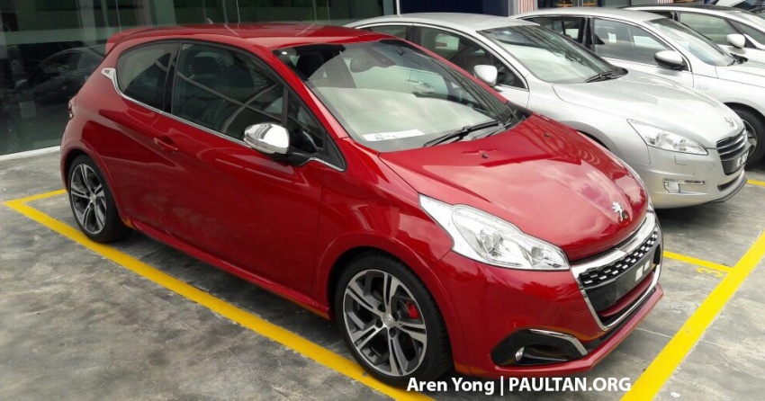 Peugeot 208 GTi facelift spotted in M’sia – Q1 launch? 614083