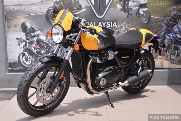 2017 Triumph Street Cup now in Malaysia – RM65,900
