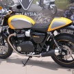 Triumph Street Cup kini di M’sia – harga RM65,900