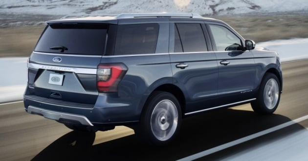 Ford Expedition 2018 – guna badan aluminium, 136 kg lebih ringan, dikuasakan enjin V6 3.5 liter EcoBoost