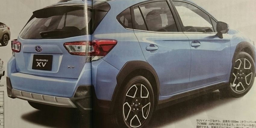 Subaru XV 2018 didedahkan oleh majalah Jepun 615492