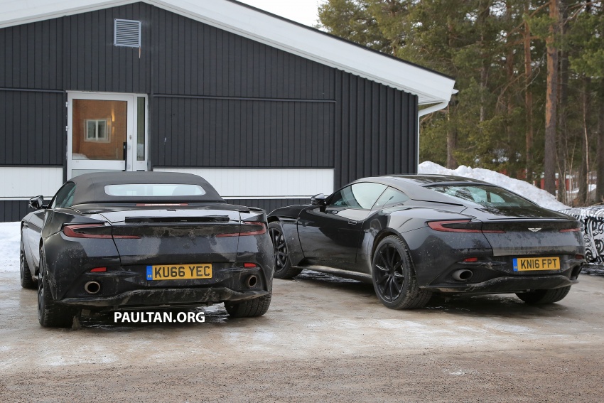 SPIED: Aston Martin DB11 Volante spotted again 617800
