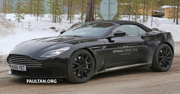SPIED: Aston Martin DB11 Volante spotted again