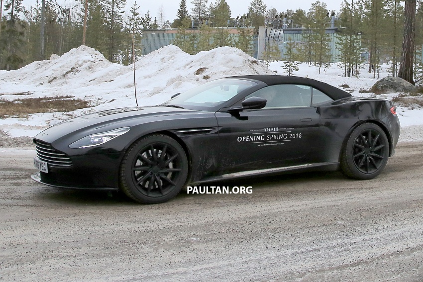 SPIED: Aston Martin DB11 Volante spotted again 617790