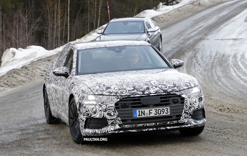 SPYSHOTS: 2018 Audi A6 shows off its new curves 615127