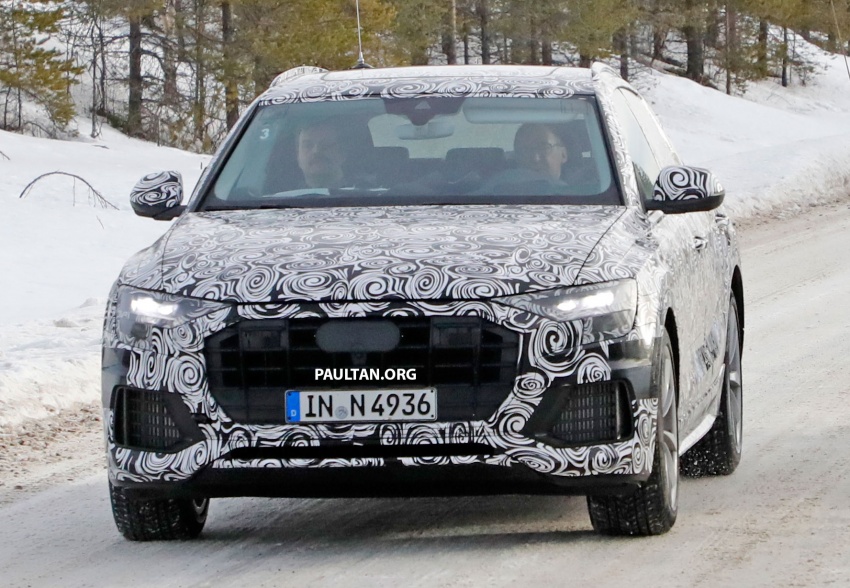 SPYSHOTS: Audi Q8 spotted undergoing winter trials 615905
