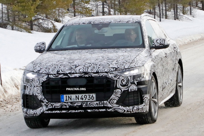 SPYSHOTS: Audi Q8 spotted undergoing winter trials 615906