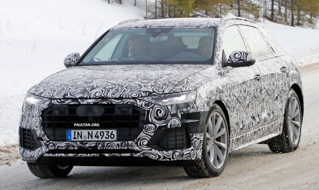 SPYSHOTS: Audi Q8 spotted undergoing winter trials