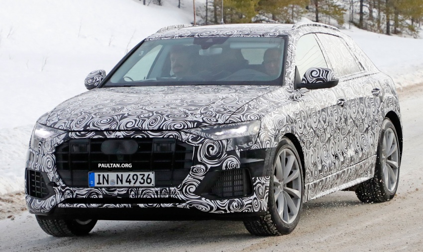 SPYSHOTS: Audi Q8 spotted undergoing winter trials 615860