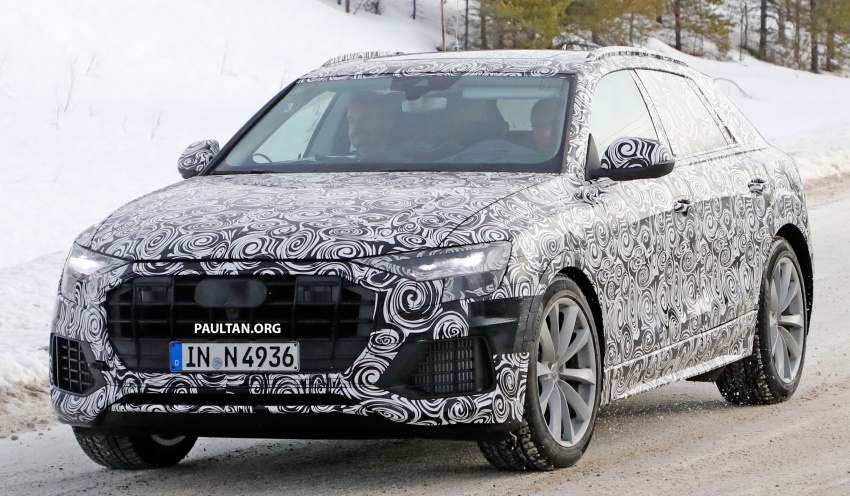 SPYSHOTS: Audi Q8 spotted undergoing winter trials 615907