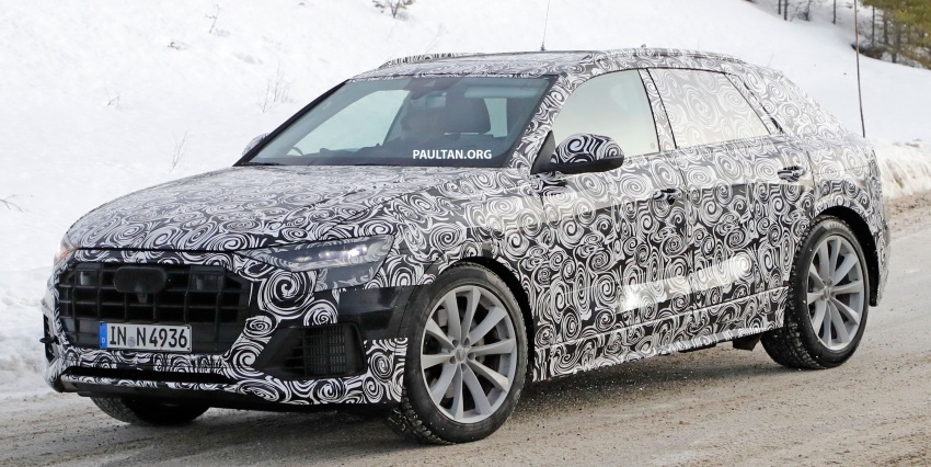 SPYSHOTS: Audi Q8 spotted undergoing winter trials 615909