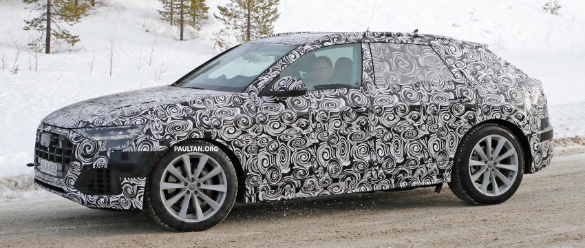 SPYSHOTS: Audi Q8 spotted undergoing winter trials 615910