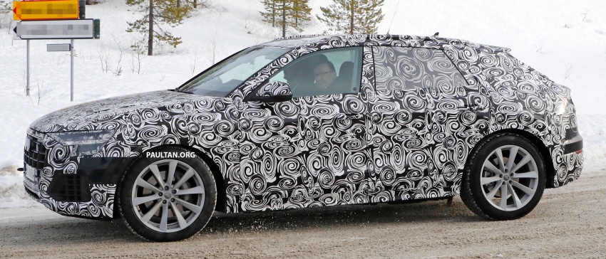 SPYSHOTS: Audi Q8 spotted undergoing winter trials 615911