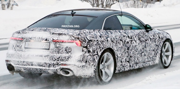 SPYSHOTS: Audi RS5 spotted cold-weather testing