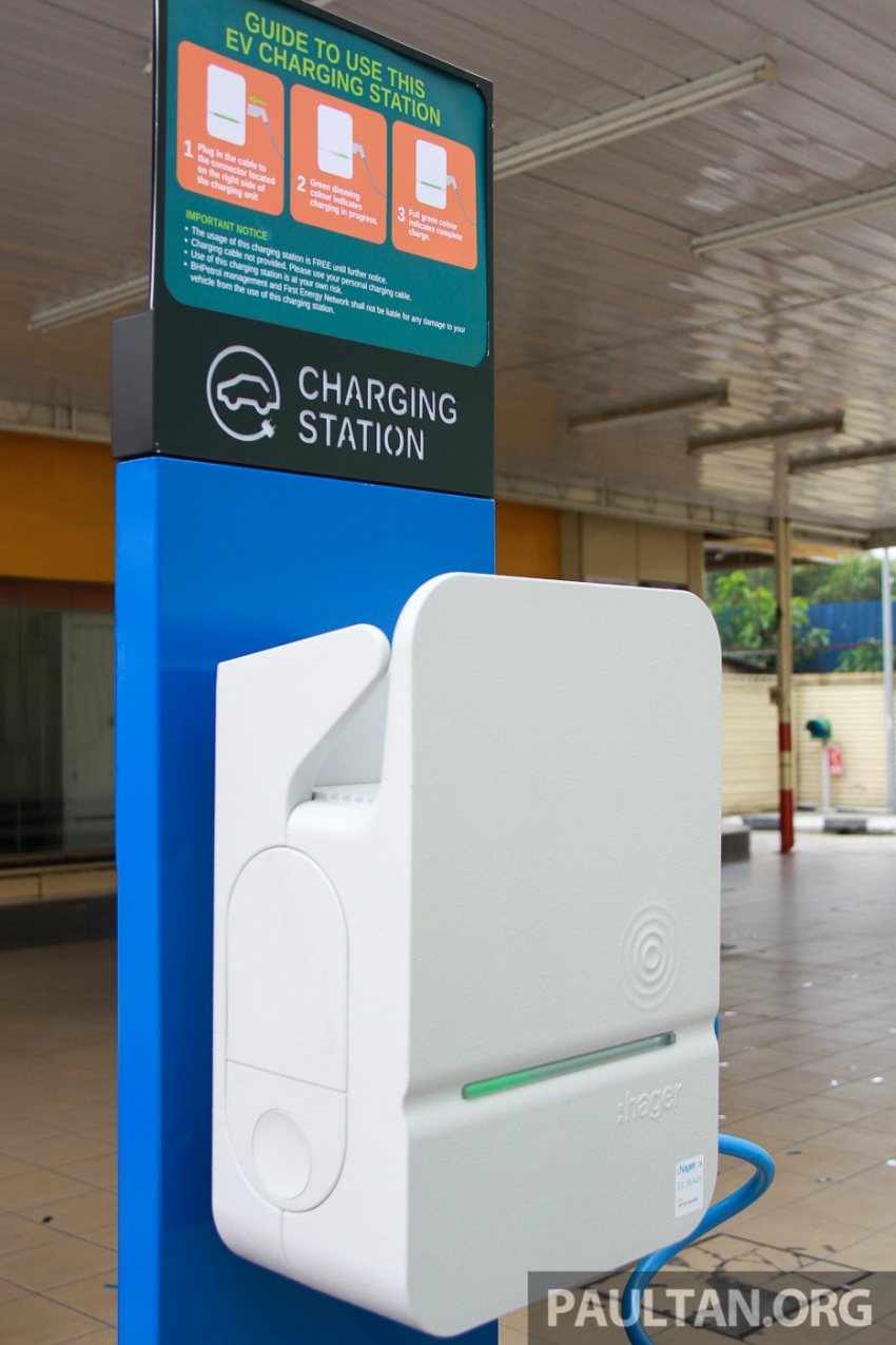 BHPetrol sedia tempat mengecas kenderaan elektrik di stesen Kg Sg Kayu Ara dan Sg Besi secara percuma 615056