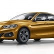 BMW 1 Series Sedan launched in China, only for China
