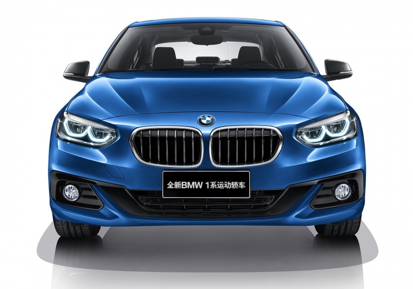 BMW 1 Series sedan dihasilkan eksklusif untuk China 621647