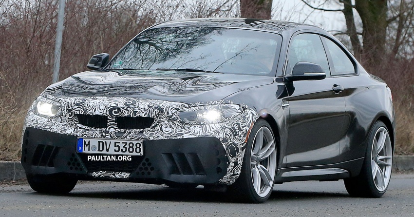 SPYSHOTS: BMW M2 facelift – minor exterior changes 612940