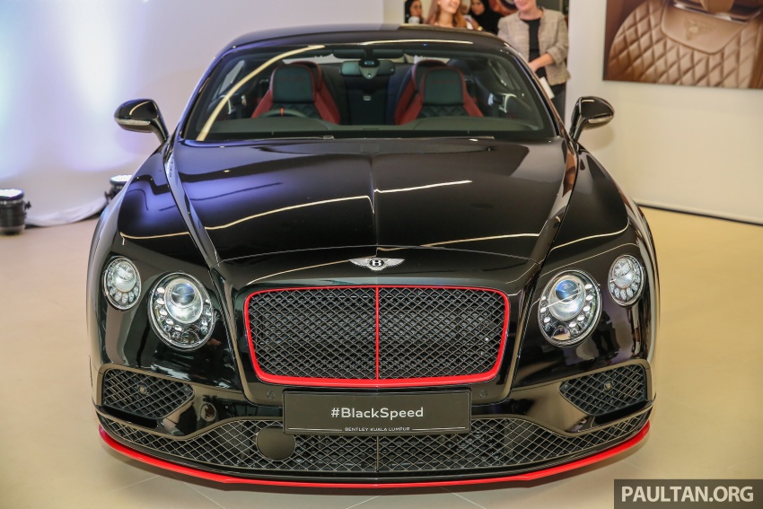 GALLERY: Bentley Continental GT Black Speed by Mulliner at new Kuala Lumpur flagship showroom 620740