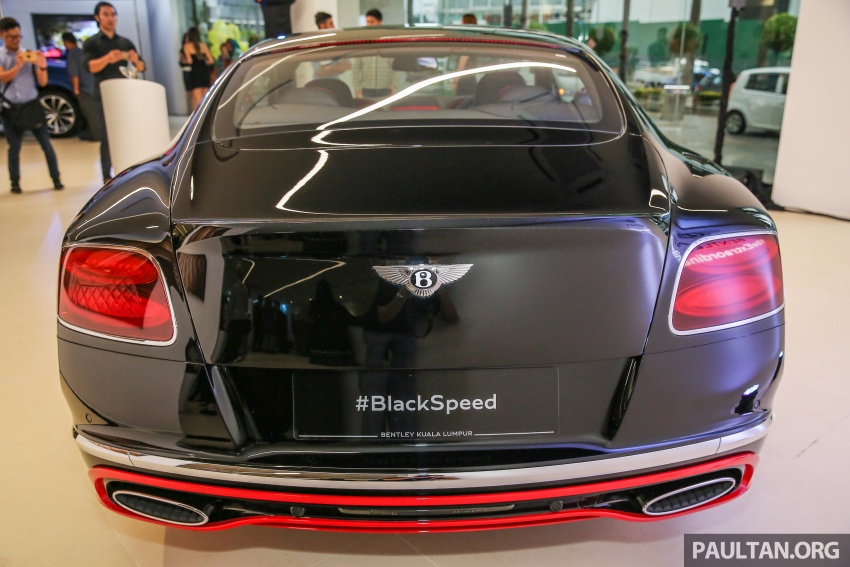 GALLERY: Bentley Continental GT Black Speed by Mulliner at new Kuala Lumpur flagship showroom 620742