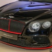 GALLERY: Bentley Continental GT Black Speed by Mulliner at new Kuala Lumpur flagship showroom