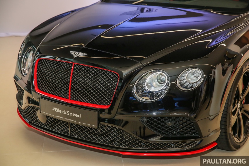GALLERY: Bentley Continental GT Black Speed by Mulliner at new Kuala Lumpur flagship showroom 620743