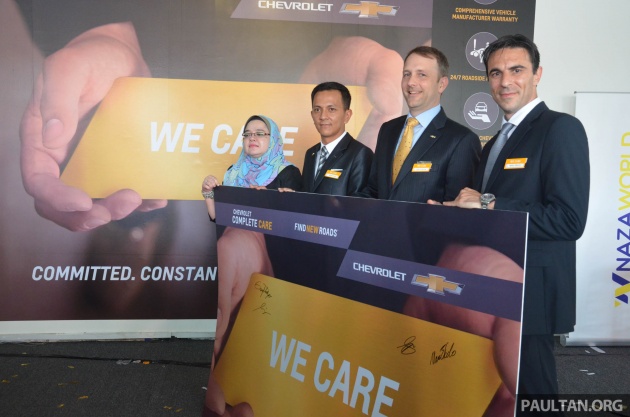 Chevrolet Complete Care launched in Malaysia, brings region in line with global sales and aftersales efforts