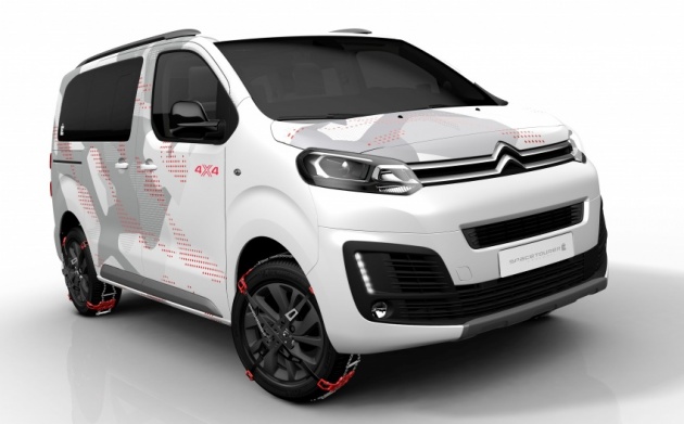 Citroen Space Tourer 4X4 E Concept – sedia untuk buat penampilan di Geneva Motor Show Mac ini