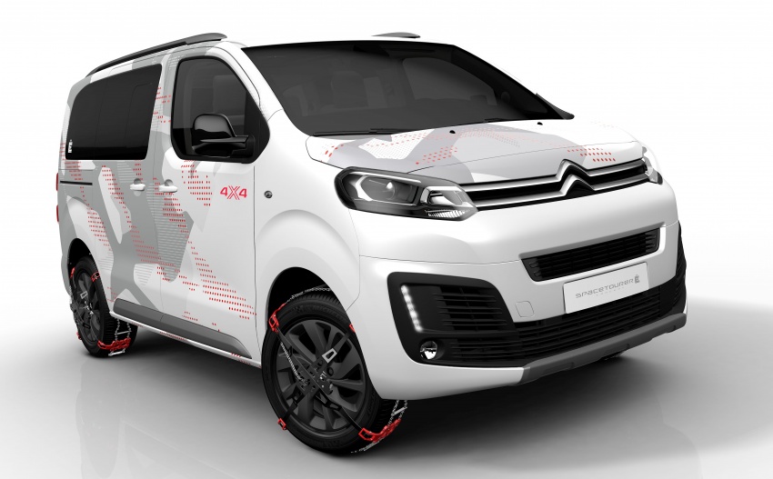 Citroen SpaceTourer 4×4 E Concept bound for Geneva 615531