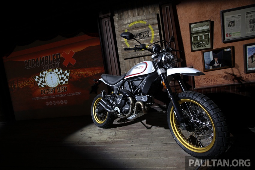 TUNGGANG UJI: Ducati Scrambler Desert Sled – buka jalan kepada pengembaraan, mampu redah offroad Image #614236