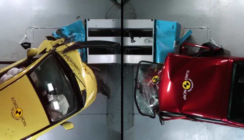 VIDEO: Euro NCAP demonstrates advancement in car safety over 20 years – Rover 100 versus Honda Jazz 611970