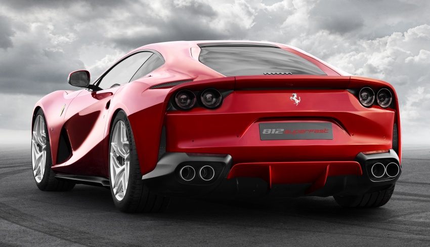 Ferrari 812 Superfast – 6.5L NA V12, 800 PS, 718 Nm; most powerful and fastest car in the marque’s history 616888