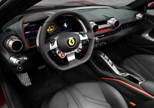 Ferrari 812 Superfast – 6.5L NA V12, 800 PS, 718 Nm; most powerful and fastest car in the marque’s history