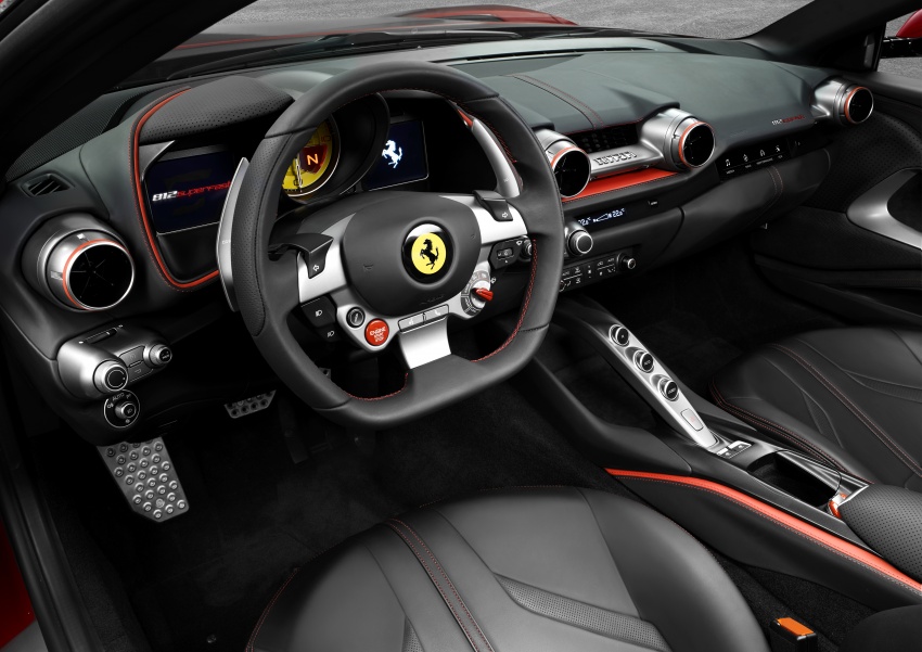 Ferrari 812 Superfast – 6.5L NA V12, 800 PS, 718 Nm; most powerful and fastest car in the marque’s history 616891