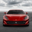 Ferrari 812 Superfast – enjin baharu 6.5L N/A V12 800 PS, 718 Nm; menjadi model Ferrari paling berkuasa
