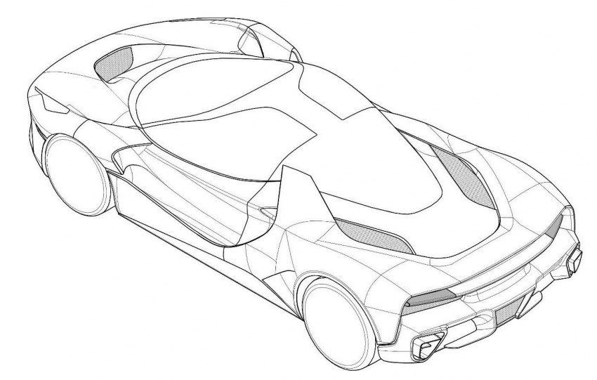 Ferrari patent images show new LaFerrari-based car 618361