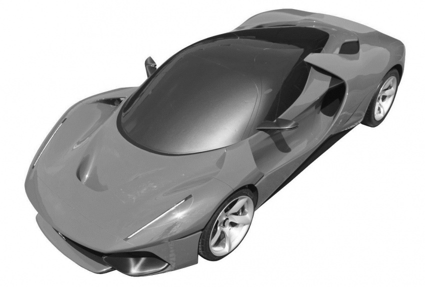 Ferrari patent images show new LaFerrari-based car 618351