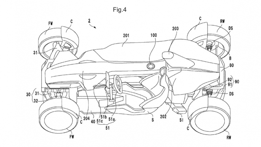 Honda files mid-engine sports car patent, Project 2&4? 616818