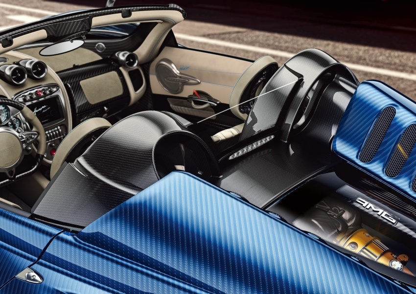 Pagani Huayra Roadster – kuasa 764 hp, 1,000 Nm tork 615792