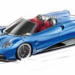 Pagani Huayra Roadster – kuasa 764 hp, 1,000 Nm tork