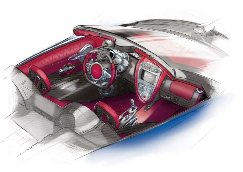 Pagani Huayra Roadster – kuasa 764 hp, 1,000 Nm tork 615777