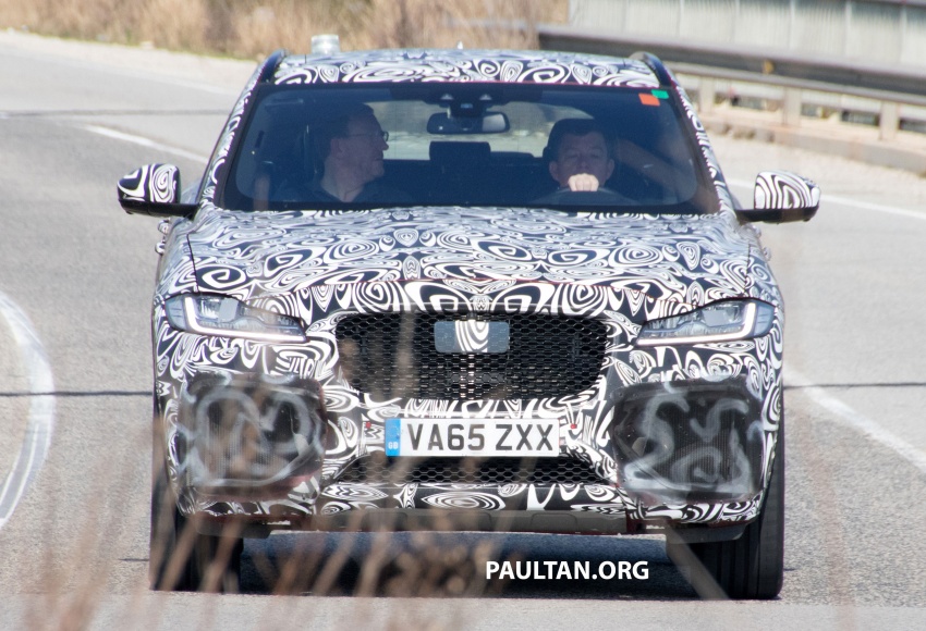 SPYSHOTS: Jaguar F-Pace SVR spotted road testing 620163