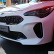 Kia Stinger dipertontonkan di Sabah sempena Konvensyen Pengedar Kia Asia 2017